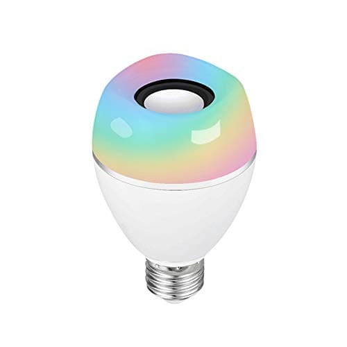 LED Wireless Light Bulb Speaker, RGB Smart Music Bulb, E26 Base Color Changing with APP Control for Party, Home, Halloween Christmas Decorations