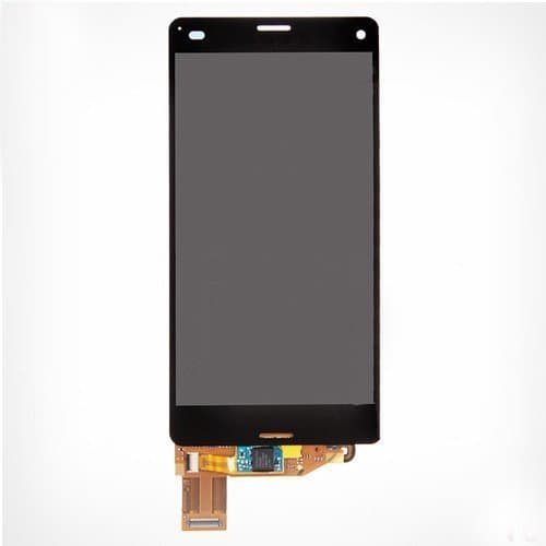 Flycow LCD display Touch Screen Digitizer Assembly for Sony Xperia Z3 MIni Compact D5803 D5833 (Black)