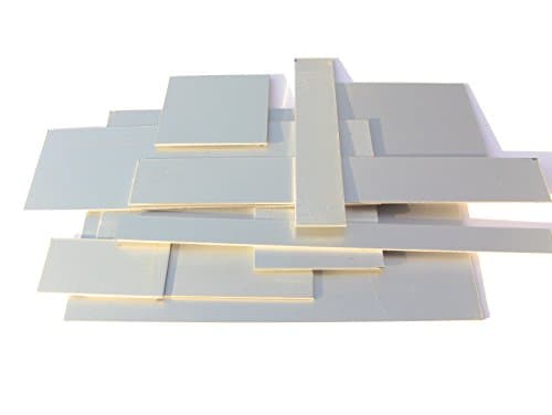 Aluminum Anodized Flat Sheet .040 x 2.0 x 8 in. 5005 SMCS UAAC (13pcs) | (.040 x 2 x 8 in.)