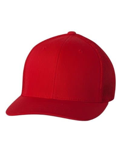 Flexfit - Trucker Cap - 6511 - Red - One Size