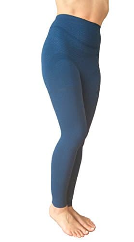 Bioflect® FAR Infrared Therapy Micromassage Compression Leggings For Lymphedema & Lipedema Support (3XL DENIM)