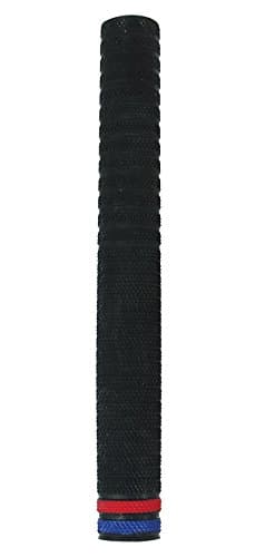 Lalit Cricket Black Color Rubber Grip Bat Handle Replacement Coil Grips – 5 Pieces