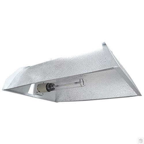 BLACK ORCHID Polaris Closed-end Double Parabolic Wing CFL, HPS, MH Reflector, White