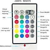 Frontec IR Remote Controller 24 Keys for Our 32"-75" TV LED Strip Light