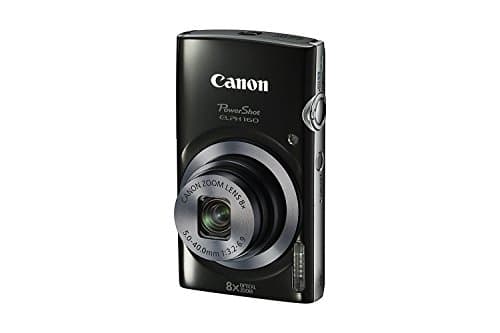 Canon PowerShot ELPH 160 20.0 MP Digital Camera with 8X optical zoom, 720P Video and 2.7 Inch LCD (Black)(Certified Refurbished)