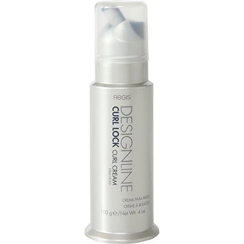 Curl Lock Cream, 4 oz - Regis DESIGNLINE - Leave-in Treatment that Enhances Curl-Memory, Bounce, Frizz Smoothing, and Helps Prolong the Integrity of Natural Curly Hair (4 oz)