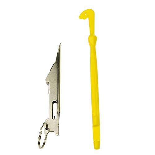 DIY Fly Fishing Tool Set,123Loop Knot Tying Cycle Hook Line Fly Fishing Flies Tool Line Fast Deals Fish Accessori (A)