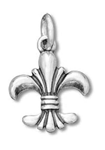 Sterling Silver Tiny Fleur de lis Charm Item #53061