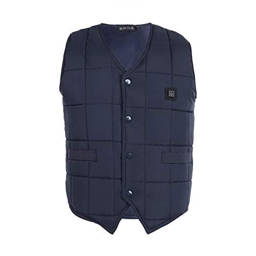 Heated Vest - 3 Size Heating Warm Vest,Smart Heated USB Charge Sleeveless Vest Jacket,Body Heating Vest,Jacket Coat.(L,XL,XXL) (Size : L)