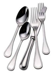 Couzon Le Perle Stainless Steel Five Piece Place Setting