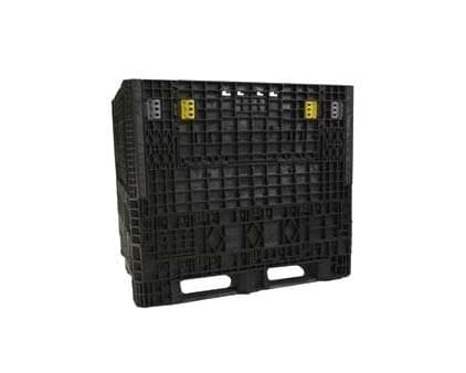 Triple Diamond HDPE Collapsible Bulk Foam Container 48 x 40 x 34