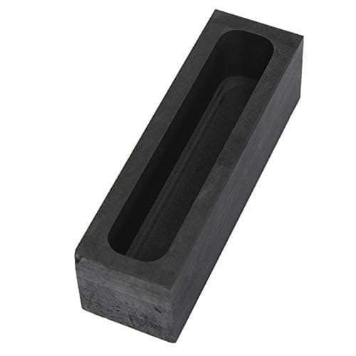 SOFIALXC Graphite Crucibles Casting Melting Ingot Mold for Gold Silver Aluminum Metals (100x30x30mm)