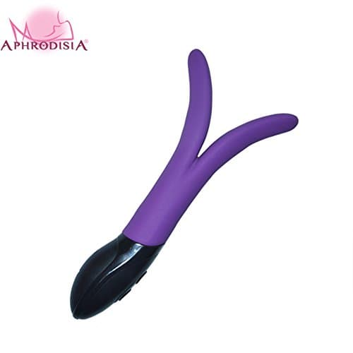 Maxade(TM) Waterproof Rabbit Vi bra tor, Rechargeable G s pot Massa ger Se x Toy, Silicone Dual Motors Vi bra tors for Women