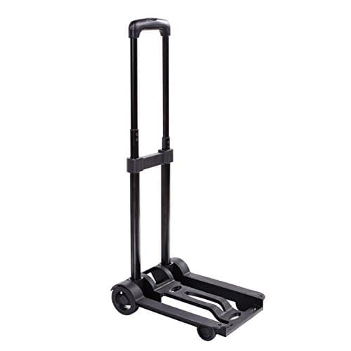 Meflying 2 Wheels Dolly Foldable Trolley Rolling luggage Cart,Hand Truck Cart Magna Cart Luggage Carts for Shopping Travel Industria (US STOCK,150LB)