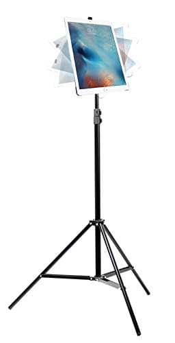 iShot G8 Pro iPad Pro 10.5 Tripod Mount and Stand - Complete Bundle Kit Includes: Tripod Mount + Tripod Stand w/Bag and Locking 360° Swivel Ball Head - Compatible with iPad Pro 10.5 inch Only