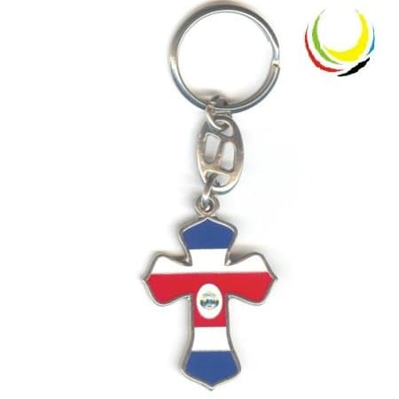 Keychain COSTA RICA CROSS