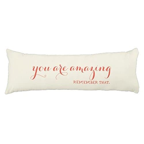 Eongo You are Amazing Remember That Quote Body Pillow Case Cute Cushion Cover for Bed 20 x 54 Inch