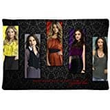Terwen Pretty Little Liars Who Is A Modern Home Decorative Pillow Case Zipper Cushion Covers (20x30 inch)