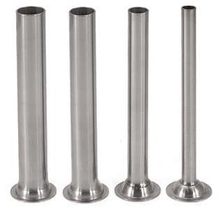 Stainless Steel Stuffing Tubes for 15/20/25/30 lb. Sausage Stuffers, Set of 4