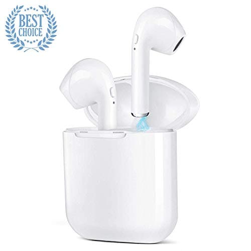True Wireless Bluetooth Headphones,in-Ear Wireless Earbuds Stereo Bluetooth Headset with Microphone IPX7 Anti-Sweat Sports Earbuds,Earphones Compatible with Samsung/Apple/Airpods/Android/iPhone