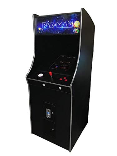 West State Gamerooms Full Size Stand Up Arcade Machine – 412 Games in 1 Upright Arcade Game Cabinet with Track Ball – Pre-Assembled 2 Player Retro Video Game 19 -Screen - Commercial Grade