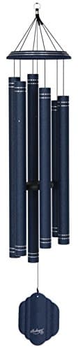 Arabesque by Wind River - 59 inch Sapphire Wind Chime for Patio, Backyard, Garden, and Outdoor décor (Aluminum Chime) Made in The USA