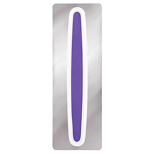 Meifyomng Cake Smoother Scraper, Stainless Steel Cake Smoother Scraper Decorating Edge DIY Tool Icing Polisher for Mousse Cream Sugarcraft