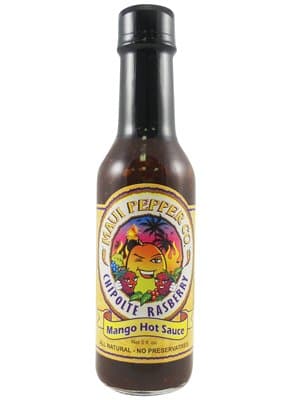 Maui Pepper Chipotle Raspberry Mango Hot Sauce (Pack of 3)