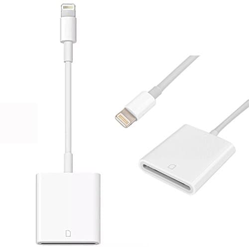 Trail and Game Camera Viewer for iPhone 6 /6s/6s Plus/5/5s/7/7 Plus , iPad, SD Card reader for iPhone No App Required Reads SD, SDHC and Micro SD Cards by Eeng