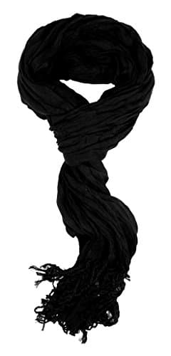 Love Lakeside-Women's Must Have Solid Color Crinkle Scarf