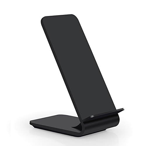 Qi Fast Wireless Charger,Dinhey Wireless Charging Station for iPhone X iPhone 8 iPhone 8 Plus Wireless Fast Charger for Galaxy Note 8 S8 S8 Plus S7 S7 Edge S6 Edge Plus Note 5-NO AC Adapter