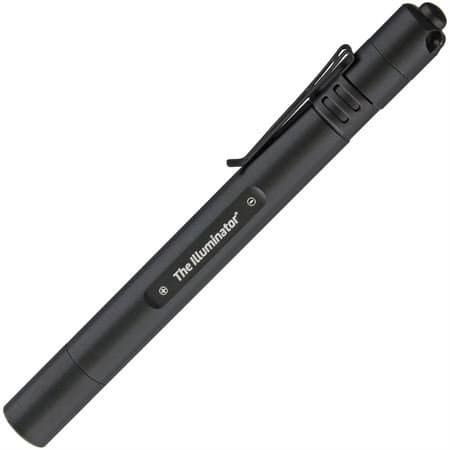 The Illuminator Ultra-Bright Penlight 2-Mode 180 Lumen Light CREE LED ALL-PURPOSE EDC Technician, Sports, Indoor/Outdoor Flashlight incl. 2 x AAA Batteries