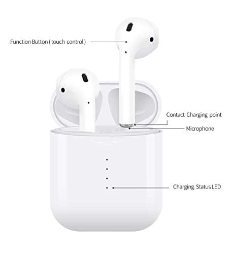 Korek BT TWS 5.0 True Wireless Headphone With Charing Charging Case Earbuds