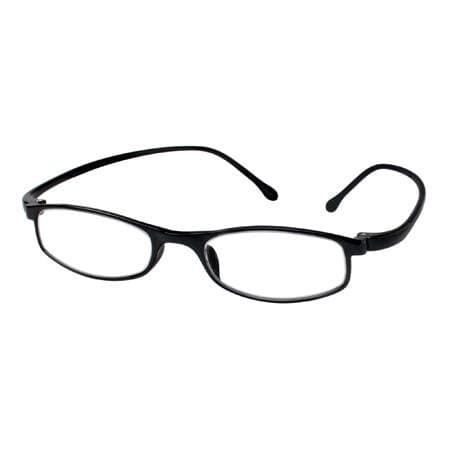 Reading Glasses - Hang Aroundz Oval Black +1.25
