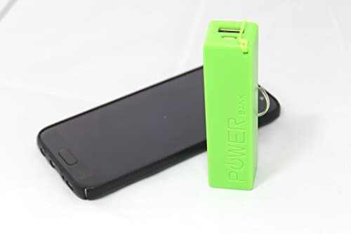 Mobile Power Bank Keychain - Extra Charge for When Your Battery Runs Low - Keep Your Mobile Phone and Small Electronics Lasting Longer - Assorted Colors - By Qornerstone
