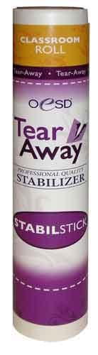OESD Stabil-Stick Tear-Away Stabilizer, Smaller Classroom Size Roll 10" x 2 yds