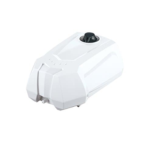 Hidom2 Series Aquarium Air Pump with Built-in Non-return Valve Single and Double Outlet (3.0 LPM Double Outlet)