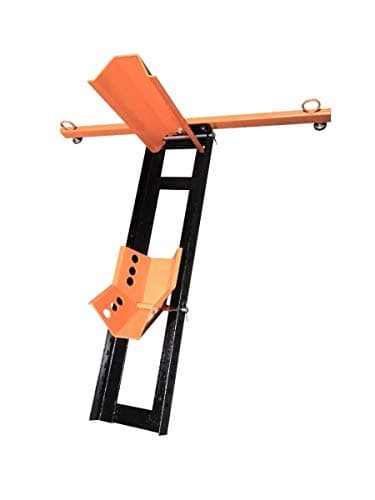 Front Adjustable Wheel Chock Transport Motorcycle Paddock Stand Stay Locking