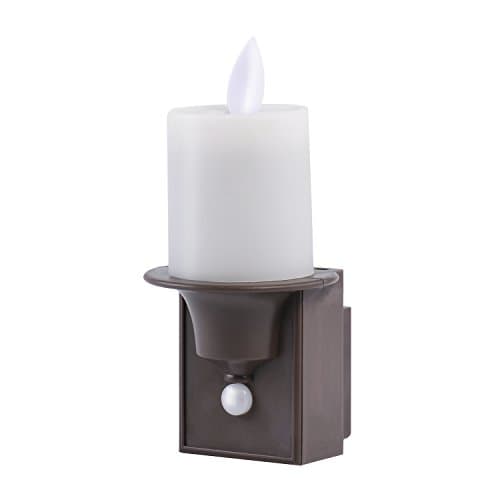 Motion Sensor Candle Light With Cordless Battery-Powered LED Night Light, Stick-anywhere Indoors, Safe for Kids, Great for Hallway, Stairs, Bathroom, Bedroom, Kitchen, etc(1-Pack)