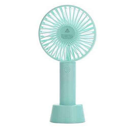 AIRACTION Golu Mini Handheld Personal Desk USB Rechargeable Table Fan (Random Colour)