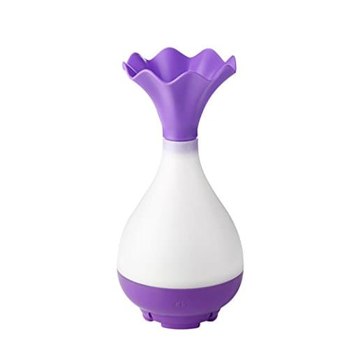 LEERYA New Ultrasonic USB Aroma Humidifier Air Diffuser Purifier Lonizer Atomizer Home (Purple)