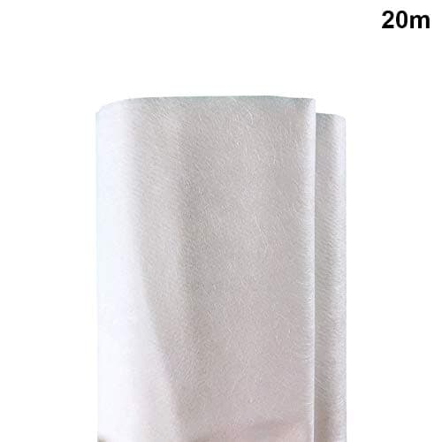 JuneJour Filter Cloth Disposable Meltblown Cloth10/20M Filter Fabric Non-Woven Material Set for Breathing Protection DIY Handmade Filtering Layer Application (20M, Meltblown Fabric)