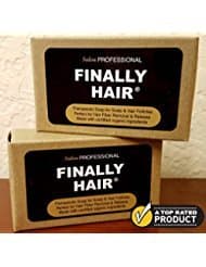 Shampoo & Conditioner Bars To Help Prevent Hair Loss. Two Therapy Bars Packed with Organic Ingredients Fight Hair Loss For Healthier Hair & Fiber Removal (2 Pack - two 4 oz bars)