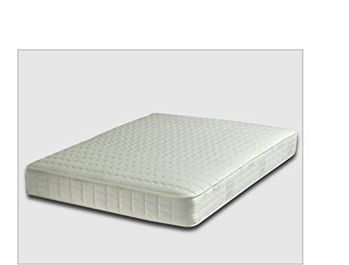 Jumpi zigzag open coil spring orthopaedic mattress - Quilted panels - 3ft single