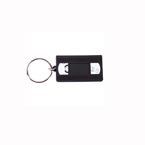 Vhs Tape Keychain 2" X 1.25"