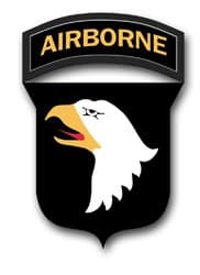 US Army 101st Airborne Division Patch Decal Sticker 3.8"