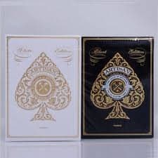 Wilddeckdotcom Artisan 2-Deck Set (Black & White) Playing Cards by Theory 11