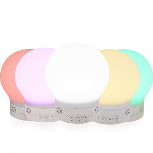 JR Smart LED Magic Lamp portable bluetooth speaker with APP control support Bluetooth suitable for android/IOS Works With Apple, Samsung, HTC, Sony and other Smartphones,Tablets, MP3 Players,Computers