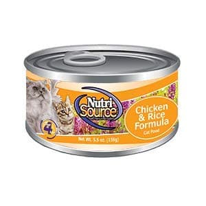 Nutri Source Cat & Kitten - Chicken & Rice - 12 X 5 Oz