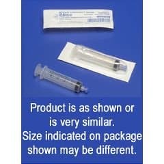 MONOJECT SoftPack 20 cc/ml Syringe w/o Needle - Luer-Lock Tip - - Case of 160